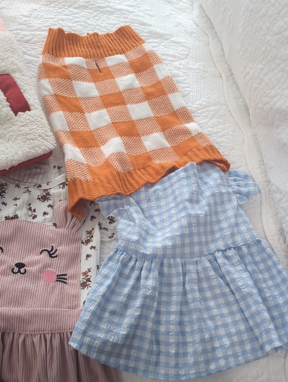 12pc Female Dog Clothes S-L